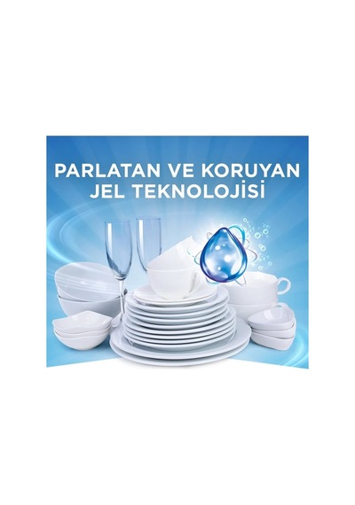 Finish Jel 1000 Ml Bulaşık Makinesi Deterjanı 5'li Paket