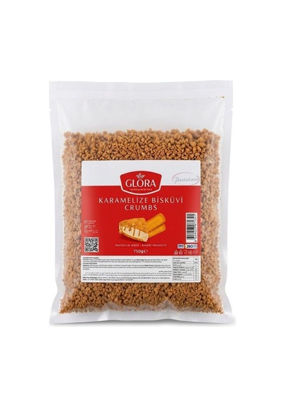 Glora Karamelize Bisküvi Kırıntısı 750g