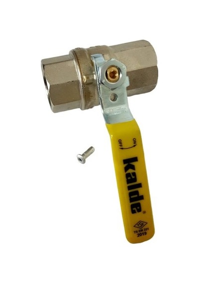 Kalde 1 Küresel Kilitli Doğalgaz Vanası Ts-En331-Dn25