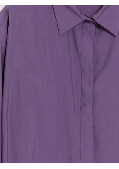 Lcw Modest Lila Kadın Gömlek Tunik