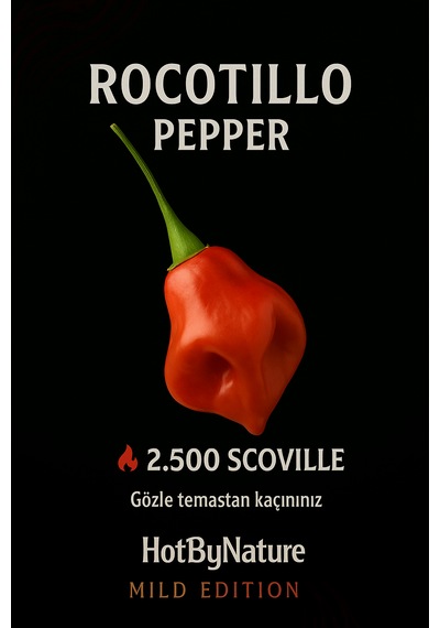 Rocotillo Pepper / 2500 Scoville - Gerçek Taze Acı Biber
