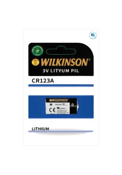 Lityum Pil Cr123a 3v Yüksek Enerji Yoğunluklu Alarm Kumanda Ve Fo