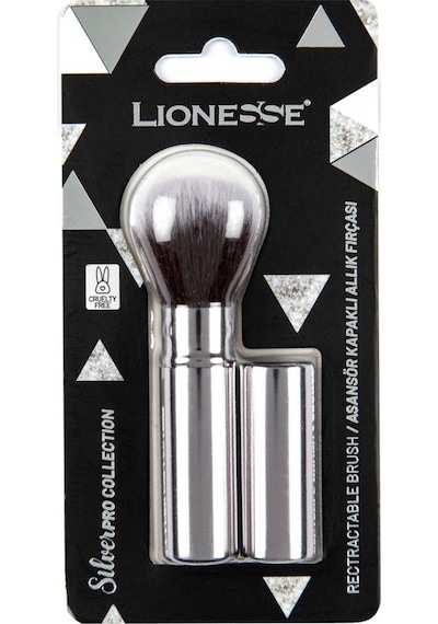 Lionesse Kapaklı Ve Asansörlü Makyaj Fırçası