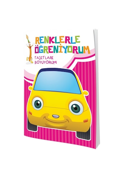 Renklerle Öğreniyorum Boyama Seti-Renkli ve Örnekli-10 Kitap Takım- Ema Çocuk