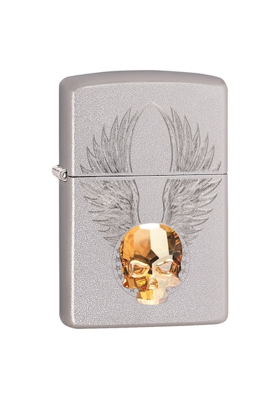 Zippo 205 Gold Skull Design Çakmak