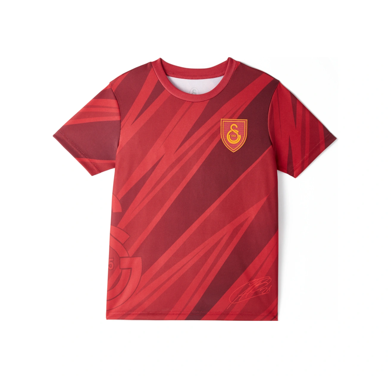Gsstore Galatasaray Çocuk Ahmed Kutucu Design Fc T-shirt C251273 KIrmızı