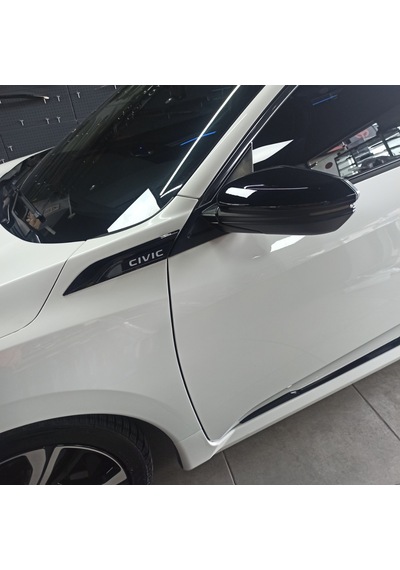 HONDA CİVİC FC5-FK7 2016-2021 UYUMLU PİANO BLACK ÇAMURLUK VENTİ