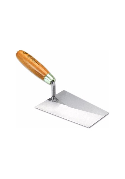 Dekor Ahşap Saplı Duvarcı Malası 14 Cm 065
