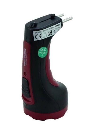 Gold Sılver Gs-4211 1 Watt Şarjlı El Feneri Açık Kırmızı
