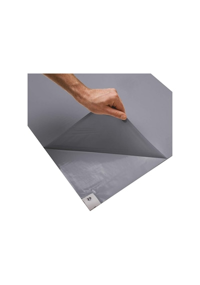 Yapışkanlı Yaprak Paspas 45 x 115 CM Gri 10 Plakalı Koli