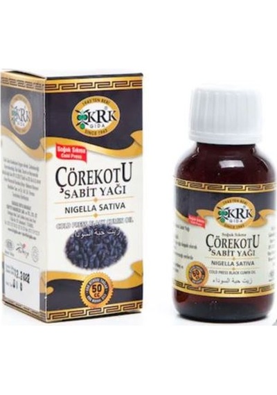 Krk Gıda Çörekotu Yağı 50 ML