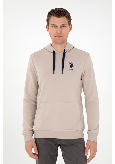 U.s. Polo Assn. Erkek Taş Sweatshirt 50289059-vr049 Taş