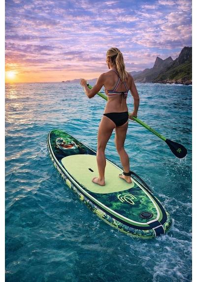 Paddle Board Sup Crazy Joker Şişme Stand 350x84x15cm Full Set