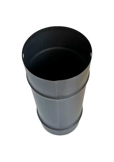 Siyah Mat Soba Borusu 35 Cm'lik-490