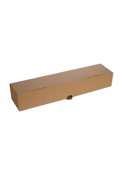 Baskısız Büyük Dürüm Kutusu 37 x 8 x 6 CM  100 Adet