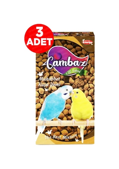 Cambaz Muhabbet Kuşu Yemi 250 G ( 3 Adet )