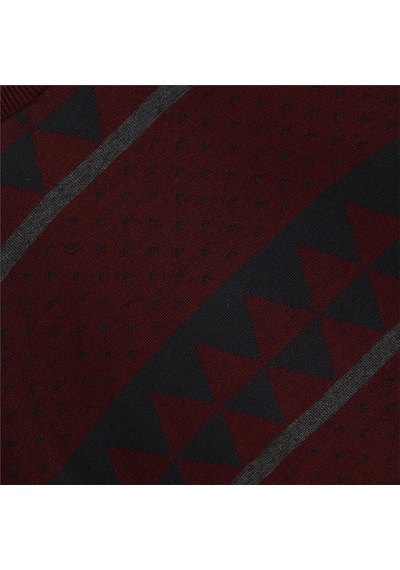 Dio Rise Erkek Uzun Kol İnce Sweatshirt - 189020 - Koyu Bordo Koyu Bordo