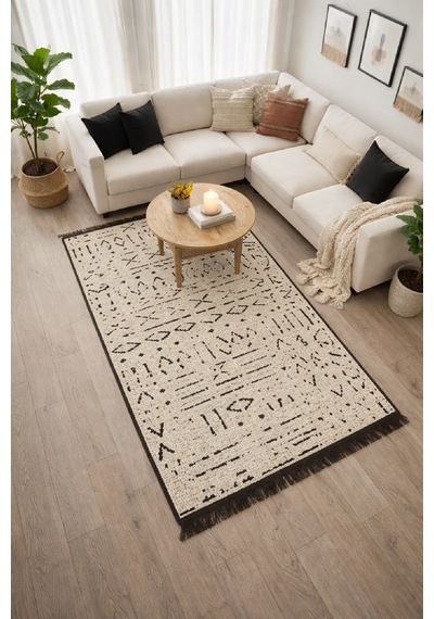 Modern Tarz Dokuma Hafif, Şık Ve Günlük Kullanıma Uygun Kilim Renkli