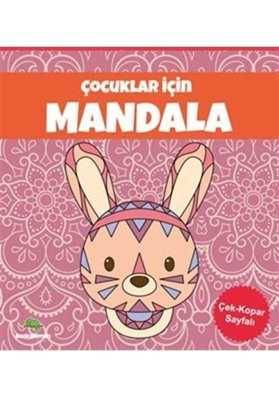 Çocuklar İçin Mandala Pembe