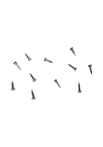 Klips, Menteşe, Ayağı Çivisi 7mm Çelik - Nikel 100gr Çok Renkli