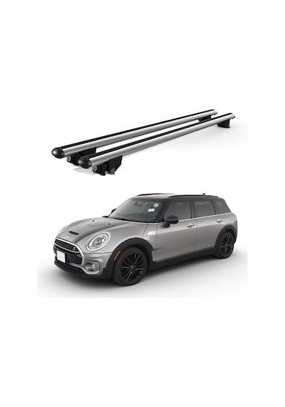 Kanca Mini Clubman 2016 Ve Sonrası Uyumlu Gri Kilitli Ara Atkı 110cm Port Bagaj Tavan Barı