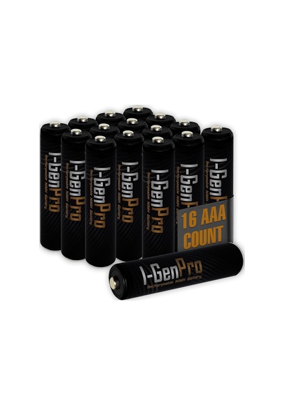 Pro P134 16 Adet Aaa 1100 Mah Şarj Edilebilir İnce Kalem Pil 1.2v Ni-mh Şarjlı Pil