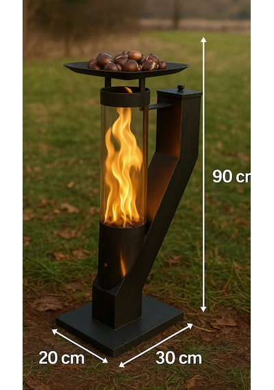 Pelet Kamp Tipi Mini Ocaklı Roketsoba Ekonomik Model