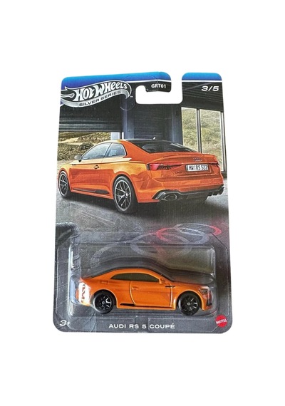 Hot Wheels Silver Series Audi Rs 5 Coupé - Audi Turuncu 1/64 Diecast Model Araba Çok Renkli