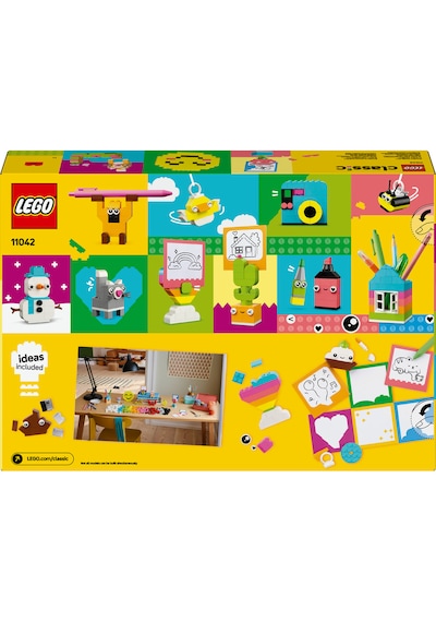 LEGO® Classic Yaratıcı Mutlu Kutu 11042 - 5 Yaş ve Üzeri Çocuklar İçin Hayal Gücünü Geliştiren Yaratıcı Renkli Oyuncak Yapım Seti (680P)