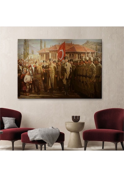 Sultan Ahmet Camii Önündeki Yavru Kedi Tablosu-6510