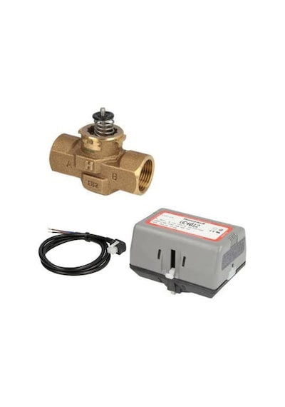Honeywell Zon Kontrol Vana Seti 2 Yollu 1''+ Motor 220V + Kablo