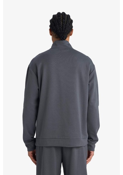 Defacto Standart Fit Dik Yaka Yarım Fermuarlı Modal Sweatshirt G5141ax25wnar82 Antrasit-ar82