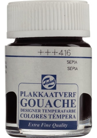 Gouache Jar 16ml Guaj Boya Sepıa / 416 No Color