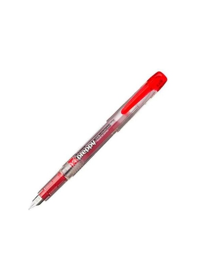 Platinum 03 mm Dolmakalem Preppy Şeffaf   Kırmızı