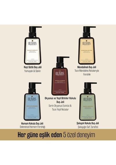 Doğal Zeytinyağlı Duş Jeli - Nemlendirici Ve Besleyici, Hassas Ciltler İçin İdeal, 750ml Yoğun Nemlendirme Ve Pürüzsüz Cilt 5x750 Ml, 5'li Set Diğer
