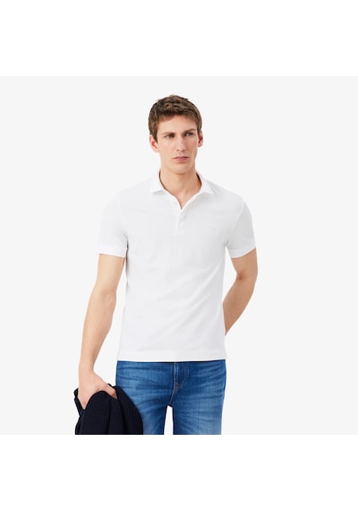 Lacoste Paris Erkek Regular Fit Pike Polo T-shirt Beyaz