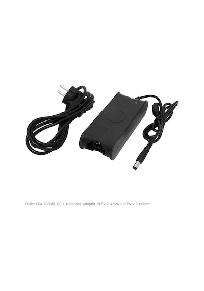 Frisby Fpa-7226dl Notebook Adaptör Dell 19.5v 4.62a Uç Boyutu : 7.4 X 5.0mm Kdo