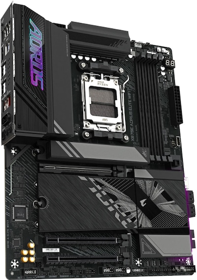 Gigabyte X870e Aorus Elıte Wıfı7 Soket Am5 Ddr5 8200 Oc Atx Aaaa11gıg0017