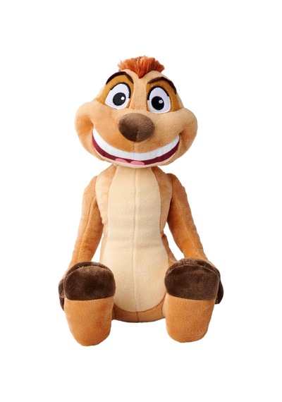 6315870072npb, Lion Timon Peluş Figürü, Özel Ve Detaylı Tasarım, Dayanıklı Kumaş, 25 Cm Açık Bej