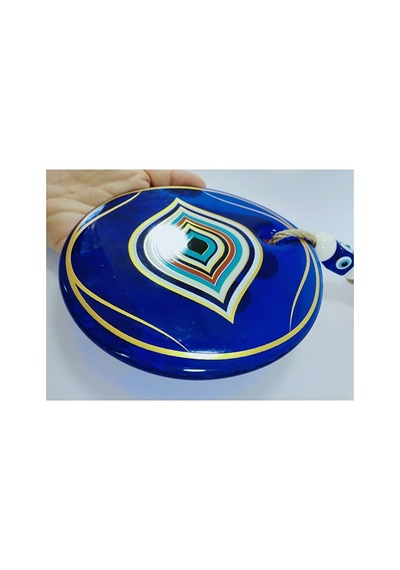Cam Nazar Boncuğu 13 Cm El Yapımı Duvar Dekoru Hediyelik Eşya 82699048