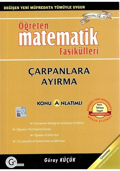 Gür Öğreten Matematik Fasikülleri Çarpanlara Ayırma