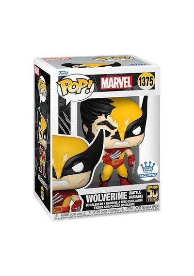 Funko Pop Vinyl: Marvel - Wolverine Battle Damage Shop Exclusiv