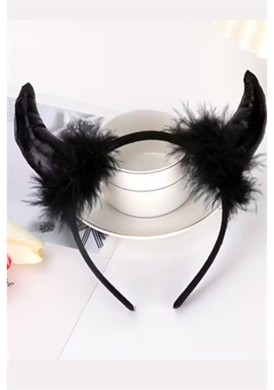 Halloween Şeytan Kulağı Başlık Kostüm, Parti, Maskeli Balo Ve Cosplay İçin Cadılar Bayramı Aksesua
