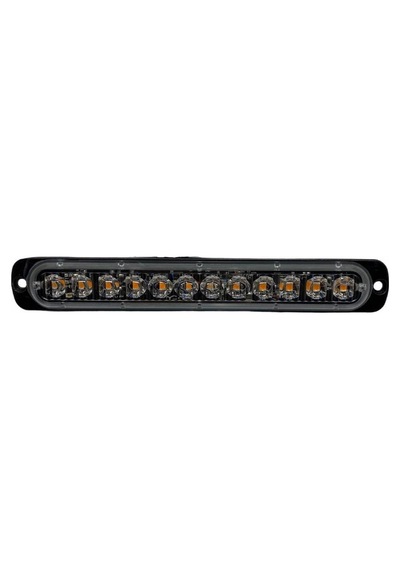 9v-36v 12 Led Mini Bar Off-road Fonksiyonlu Çakar Turuncu 190 28 Mm