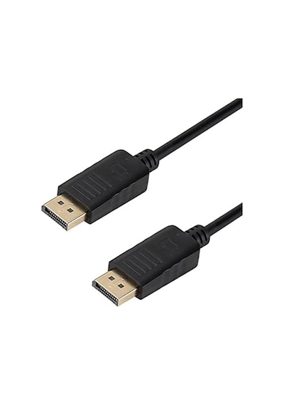 4316 Displayport To Displayport Görüntü Monitör Bağlantı Kablosu, Siyah