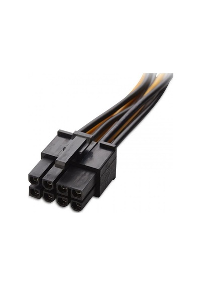 2x Ide Molex To 8 Pin Pcıe Ekran Kartı Power Güç Kablosu 17cm