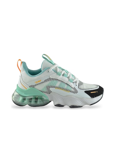 30906 Rahat Ortopedik Taban Günlük Unisex Spor Ayakkabı Balon Taban Beyaz