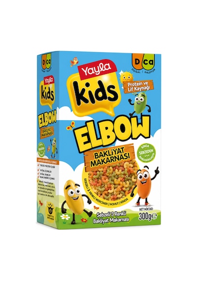 Kids Elbow Bakliyat Makarnası 300 Gr Çocuklara Özel Sebzeli Ve Proteinli Makarna - 876616970