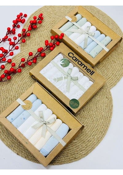 Caramell 7lı Agız Sılme Mendılı 3 Paket Mö269