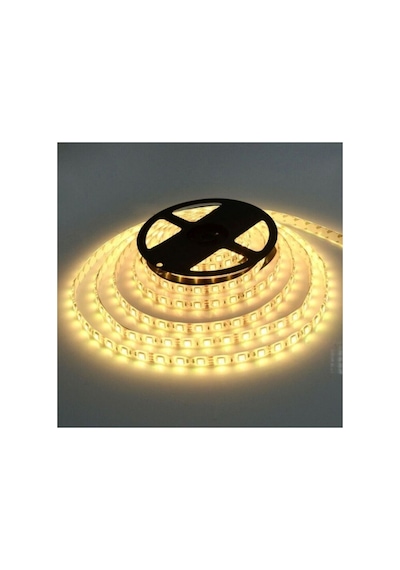 Ct-4486 5 Metre 12 Volt 10 Çipli Iç Mekan 4000 Kelvin Şerit Led Açık Sarı 4000 Kelvin